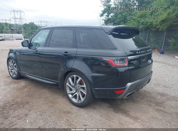 SALWR2RUXKA866330 2019 LAND ROVER RANGE ROVER SPORT Black Задня ліва чверть