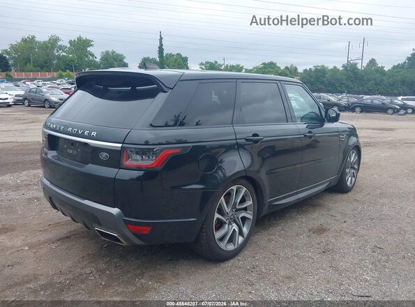 SALWR2RUXKA866330 2019 LAND ROVER RANGE ROVER SPORT Black Задня права чверть