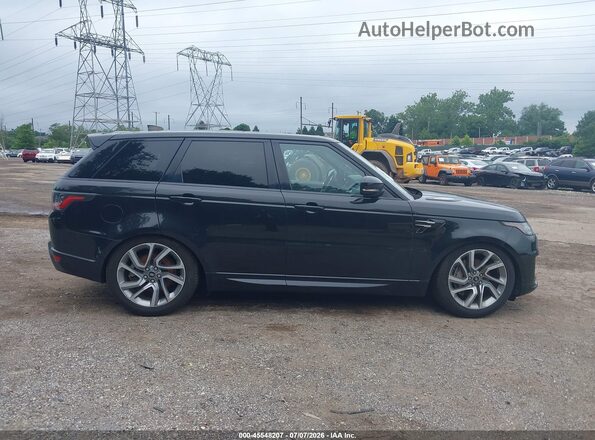 SALWR2RUXKA866330 2019 LAND ROVER RANGE ROVER SPORT Black Вид задньої частини салону