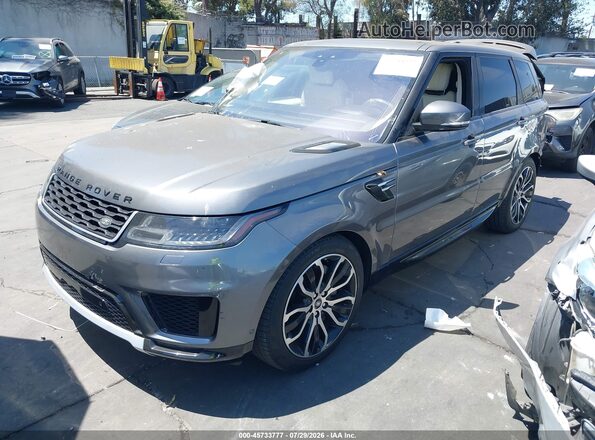 SALWR2RV0JA811358 2018 LAND ROVER RANGE ROVER SPORT Черный Передняя левая четверть