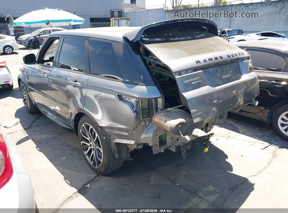 SALWR2RV0JA811358 2018 LAND ROVER RANGE ROVER SPORT Черный Задняя левая четверть