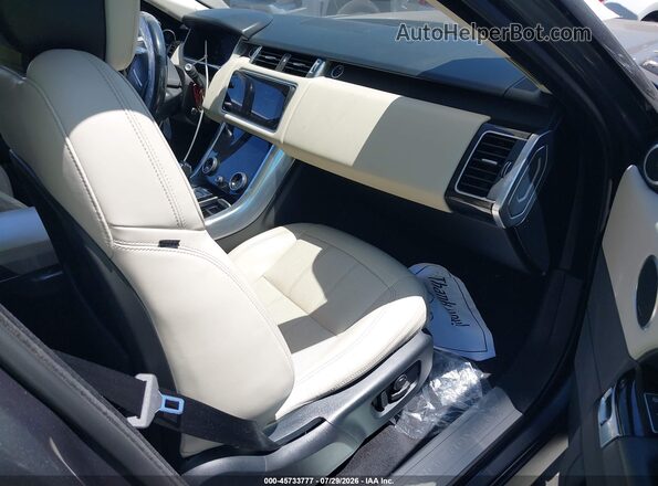 SALWR2RV0JA811358 2018 LAND ROVER RANGE ROVER SPORT Черный Вид салона спереди
