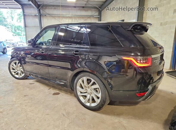 SALWR2RV1JA185481 2018 LAND ROVER RANGE Black უკანა მარცხენა