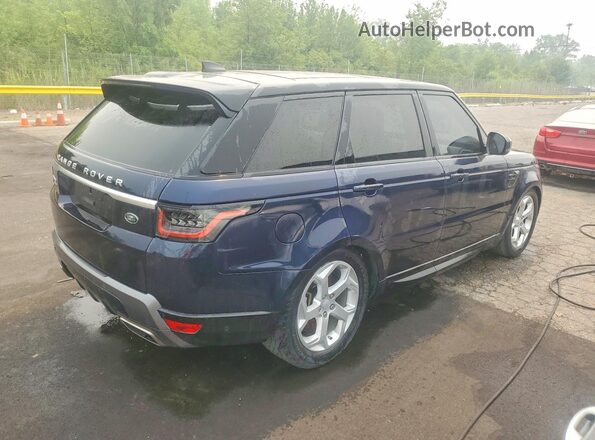 SALWR2RV1KA418096 2019 LAND ROVER RANGE Blue Tył prawy