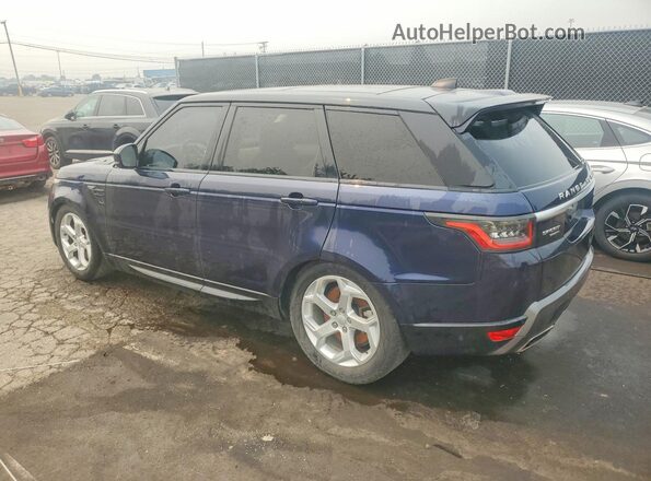 SALWR2RV1KA418096 2019 LAND ROVER RANGE Blue Tył lewy