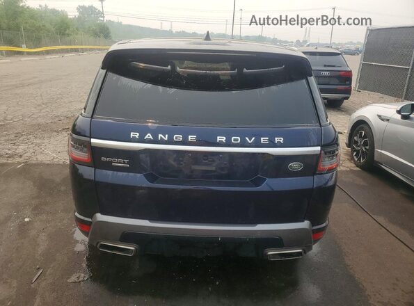 SALWR2RV1KA418096 2019 LAND ROVER RANGE Blue Widok z tyłu