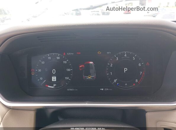 SALWR2RV1KA819244 2019 LAND ROVER RANGE ROVER SPORT White უკანა სავარძლების ხედი