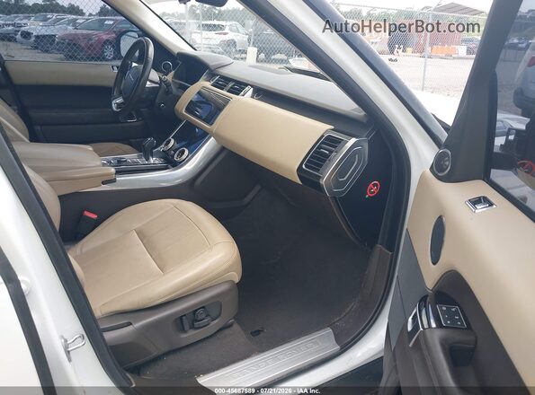 SALWR2RV1KA819244 2019 LAND ROVER RANGE ROVER SPORT White წინა სალონის ხედი