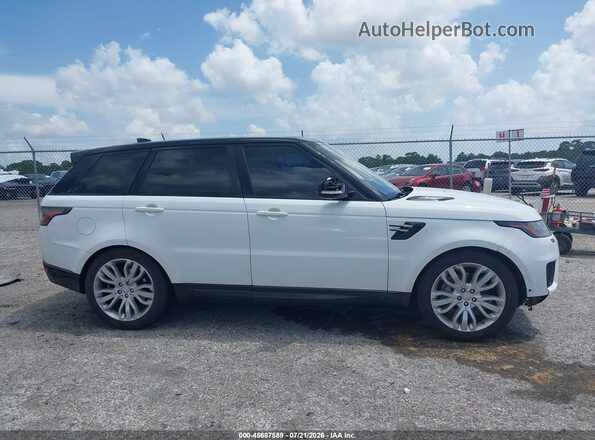 SALWR2RV1KA819244 2019 LAND ROVER RANGE ROVER SPORT White უკანა სალონის ხედი
