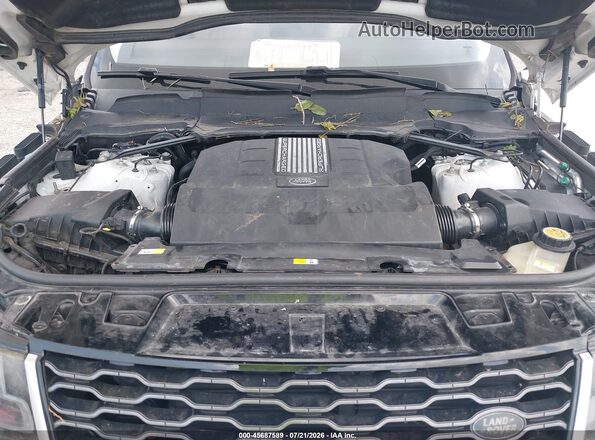 SALWR2RV1KA819244 2019 LAND ROVER RANGE ROVER SPORT White უკანა ხედი