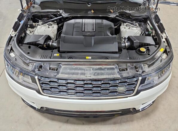SALWR2RV3JA809636 2018 LAND ROVER RANGE White Շարժիչի բաժամունքի տեսք