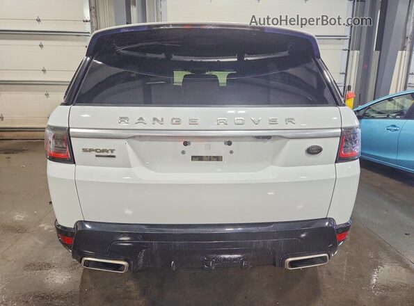 SALWR2RV3JA809636 2018 LAND ROVER RANGE White Հետևի տեսք