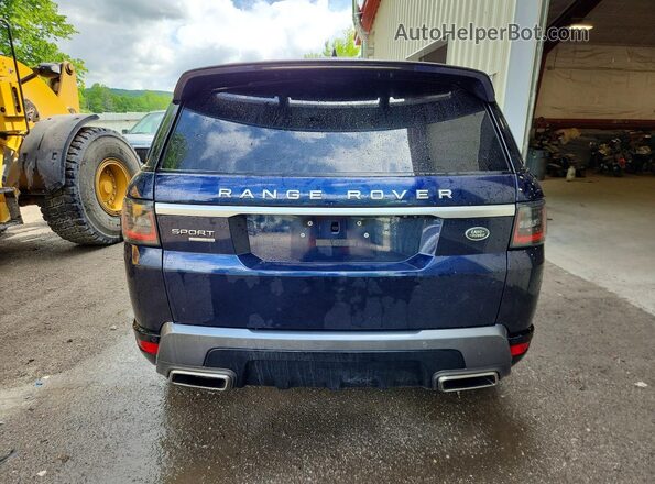SALWR2RV5KA849962 2019 LAND ROVER RANGE Синий Вид сзади
