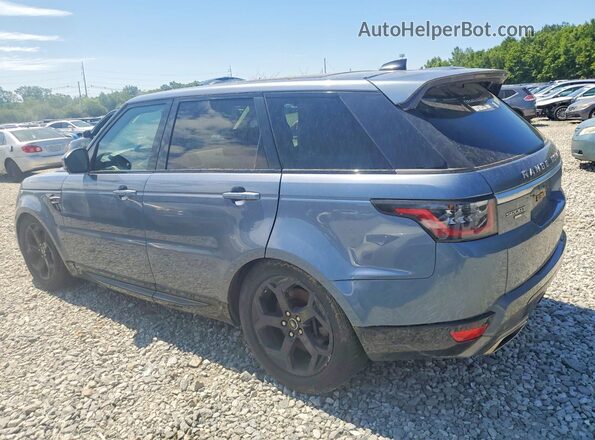 SALWR2RV6JA197920 2018 LAND ROVER RANGE Синий Задняя левая четверть