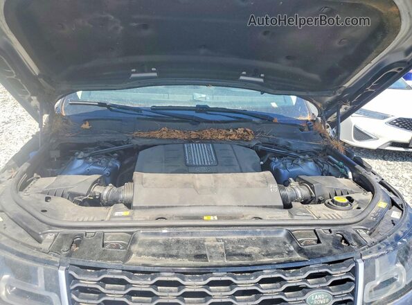 SALWR2RV6JA197920 2018 LAND ROVER RANGE Синий Вид подкапотного пространства