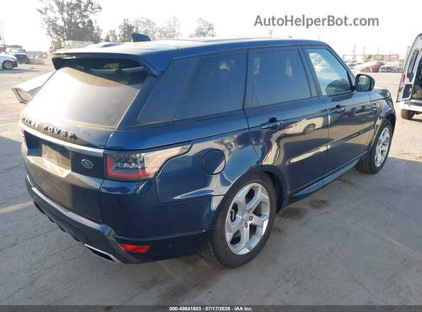 SALWR2RV7JA196517 2018 LAND ROVER RANGE ROVER SPORT Dark Blue Задняя правая четверть