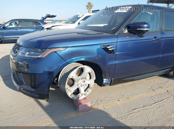 SALWR2RV7JA196517 2018 LAND ROVER RANGE ROVER SPORT Dark Blue Вид спереди