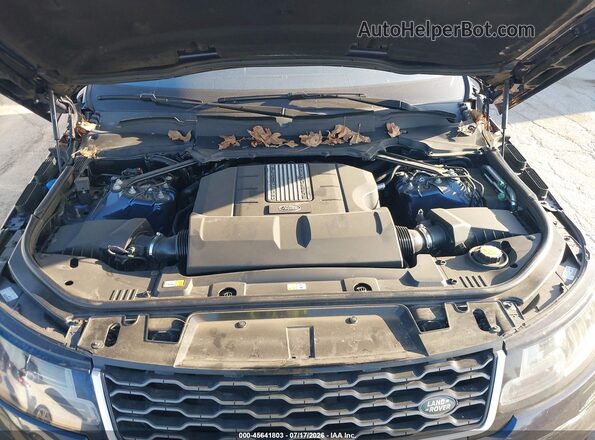 SALWR2RV7JA196517 2018 LAND ROVER RANGE ROVER SPORT Dark Blue Вид сзади