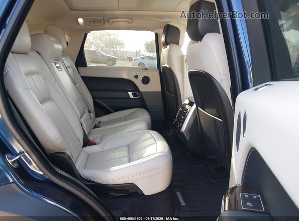 SALWR2RV7JA196517 2018 LAND ROVER RANGE ROVER SPORT Dark Blue Вид наклейки с VIN-кодом