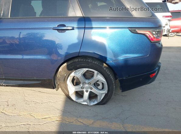 SALWR2RV7JA196517 2018 LAND ROVER RANGE ROVER SPORT Dark Blue Вид щитка приборов
