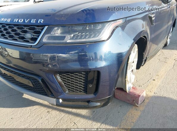 SALWR2RV7JA196517 2018 LAND ROVER RANGE ROVER SPORT Dark Blue Панорамный вид салона 360°