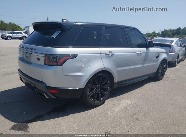 SALWR2RV8KA824408 2019 LAND ROVER RANGE ROVER SPORT Серебряный Задняя правая четверть