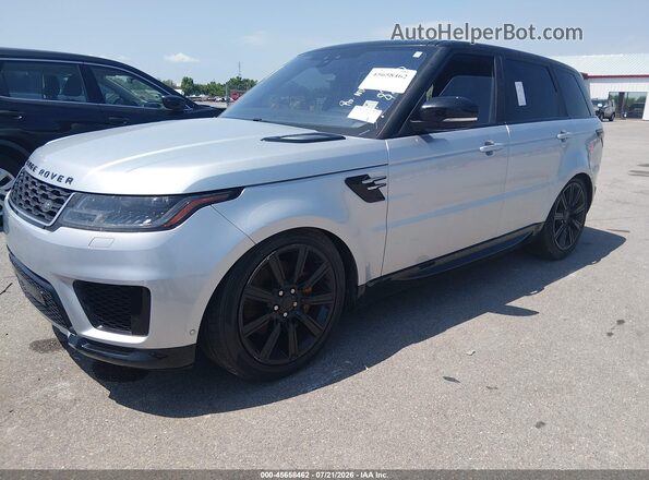 SALWR2RV8KA824408 2019 LAND ROVER RANGE ROVER SPORT Серебряный Вид спереди
