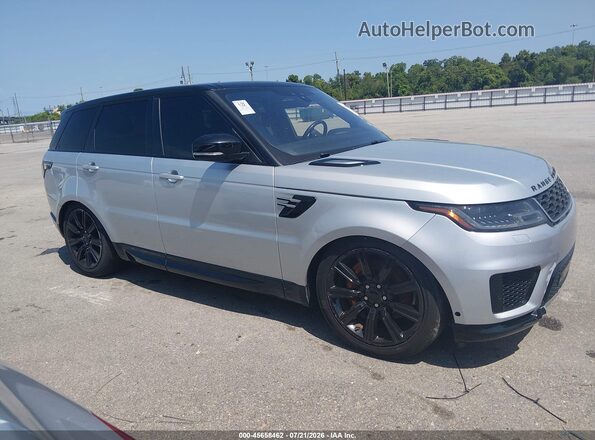 SALWR2RV8KA824408 2019 LAND ROVER RANGE ROVER SPORT Серебряный Вид задней части салона