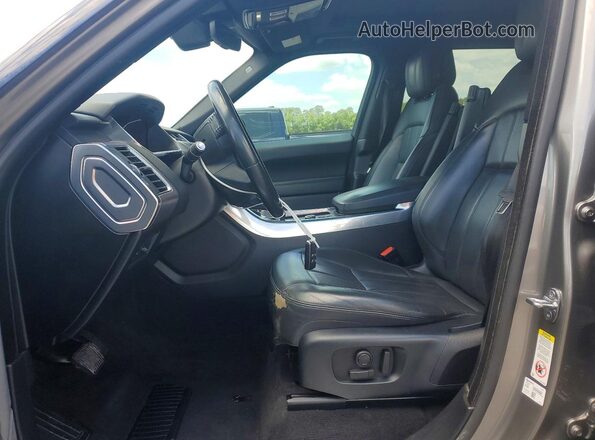 SALWR2RV9KA835434 2019 LAND ROVER RANGE Gray Вид салону спереду