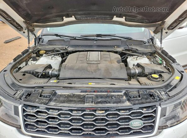 SALWR2RVXJA183518 2018 LAND ROVER RANGE White Սալոնի հետևի տեսք