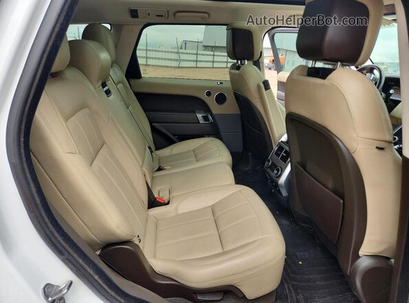 SALWR2RVXJA183518 2018 LAND ROVER RANGE White Հետևի նստատեղերի տեսք