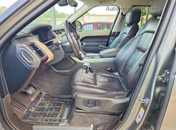 SALWR2RVXJA803512 2018 LAND ROVER RANGE Gray Вид салону спереду