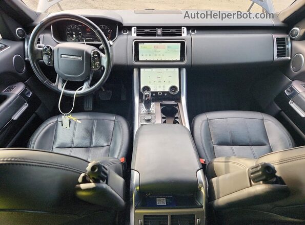 SALWR2RVXKA840559 2019 LAND ROVER RANGE Charcoal Widok deski rozdzielczej