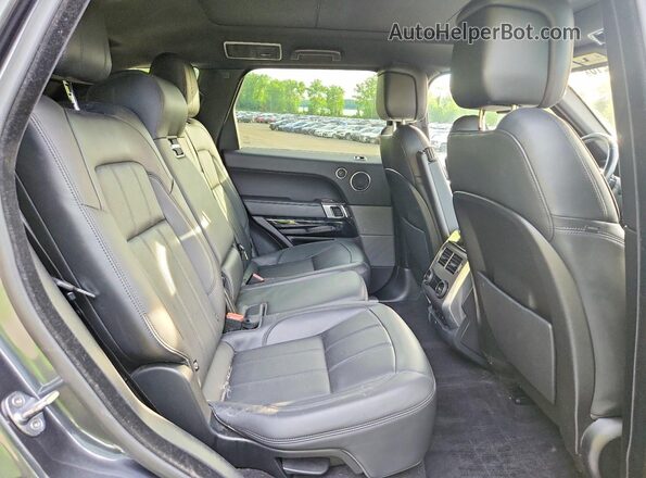 SALWR2RVXKA840559 2019 LAND ROVER RANGE Charcoal Widok wnętrza z tyłu