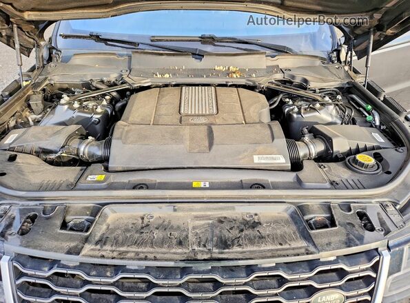 SALWR2RVXKA840559 2019 LAND ROVER RANGE Charcoal Widok komory silnika