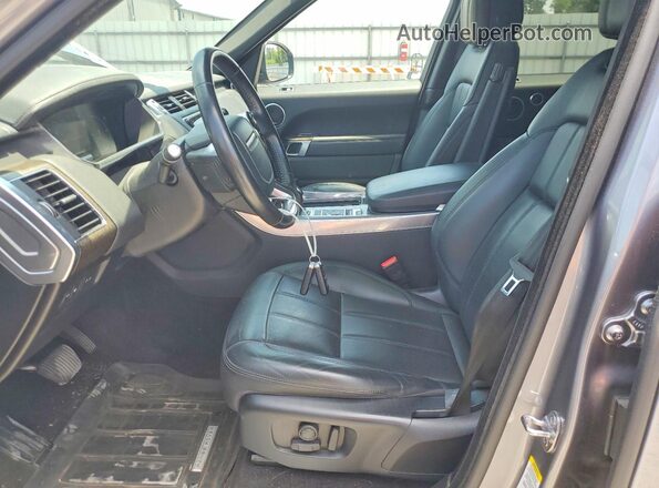 SALWR2RY7LA717457 2020 LAND ROVER RANGE Charcoal Widok wnętrza z przodu