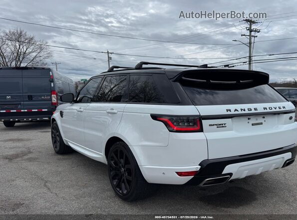 SALWR2SE0MA758093 2021 LAND ROVER RANGE ROVER SPORT Белый Задняя левая четверть