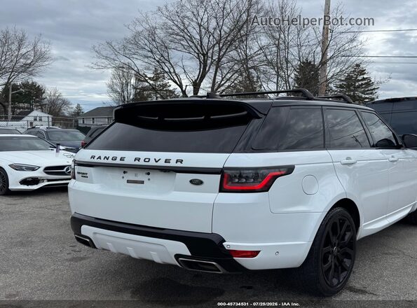 SALWR2SE0MA758093 2021 LAND ROVER RANGE ROVER SPORT Белый Задняя правая четверть
