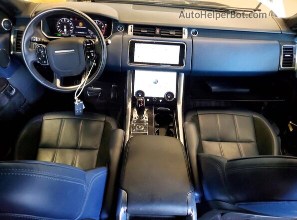 SALWR2SE3LA732439 2020 LAND ROVER RANGE Белый Вид панели приборов