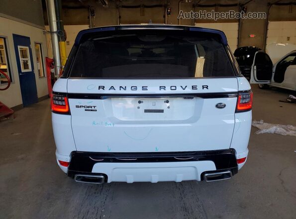 SALWR2SE3LA732439 2020 LAND ROVER RANGE Белый Вид сзади