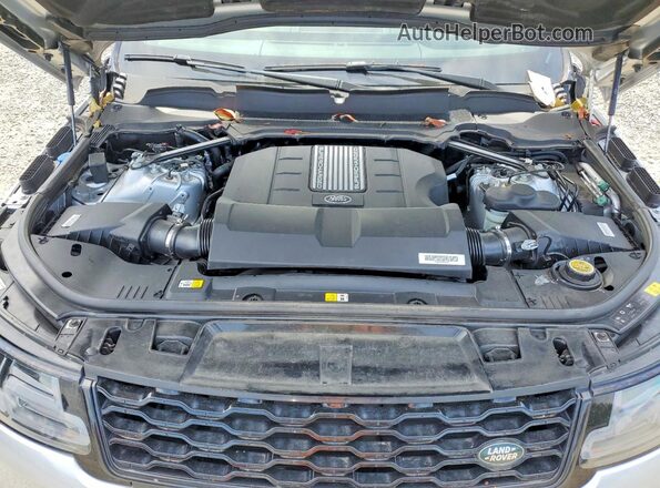 SALWR2SE3NA201969 2022 LAND ROVER RANGE Silver Engine compartment view