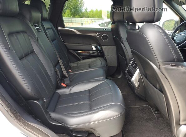 SALWR2SE3NA201969 2022 LAND ROVER RANGE Silver Rear interior view