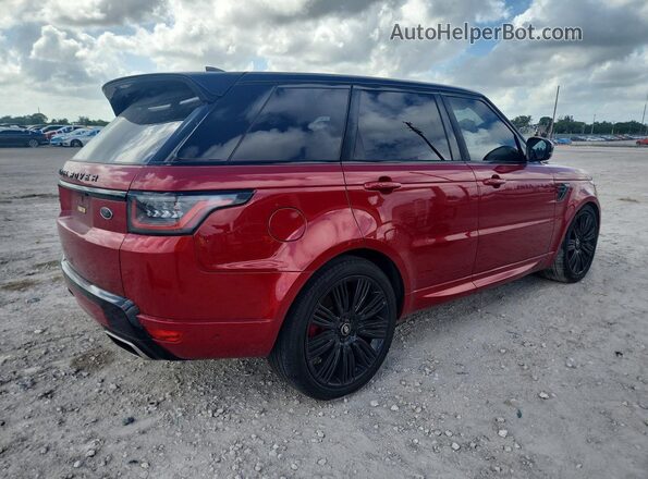 SALWR2SE4MA768237 2021 LAND ROVER RANGE Red Trasero derecho