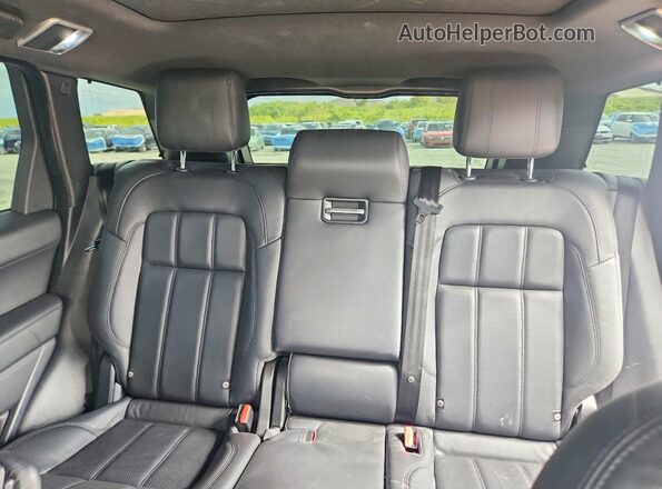 SALWR2SE4MA768237 2021 LAND ROVER RANGE Red Vista de los asientos traseros