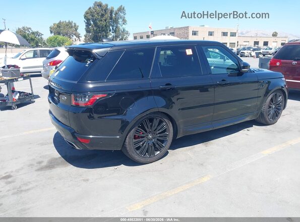 SALWR2SE5LA725380 2020 LAND ROVER RANGE ROVER SPORT Black Задня права чверть