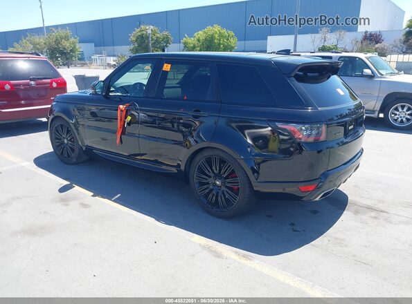 SALWR2SE5LA725380 2020 LAND ROVER RANGE ROVER SPORT Black Задня ліва чверть