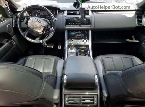 SALWR2SE6LA703033 2020 LAND ROVER RANGE Black Dashboard view