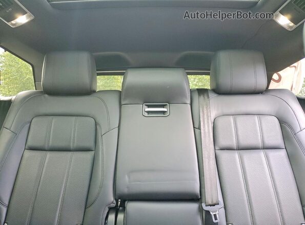 SALWR2SE6LA703033 2020 LAND ROVER RANGE Black Rear seats view