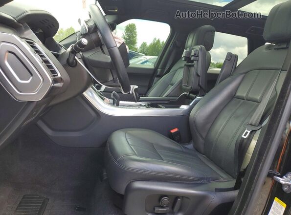 SALWR2SE6LA703033 2020 LAND ROVER RANGE Black Front interior view