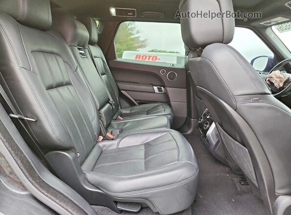 SALWR2SE9NA200986 2022 LAND ROVER RANGE Black Rear interior view
